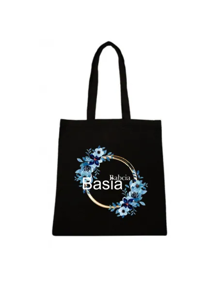 Eko Torba Prezent Dzień Babci Dziadka Nadrukiem Babcia