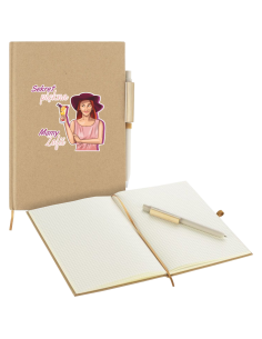Elegancki PREZENT na DZIEŃ MAMY Stylowy notes z WŁASNĄ Grafiką NADRUK UV
