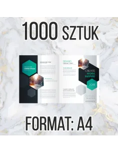 Katalog Firmowy Ofertowy A4 16str 1000 szt + Projekt