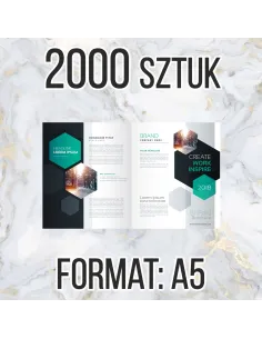 Katalog Firmowy Ofertowy A5 16str 2000 szt + Projekt
