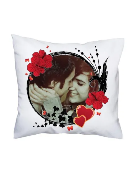 Foto Poduszka Prezent Pary Dowolnym Zdjęcie Zakochanych