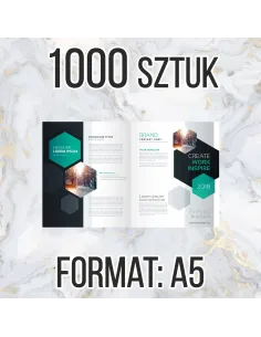 Katalog Firmowy Ofertowy A5 12str 1000 szt + Projekt