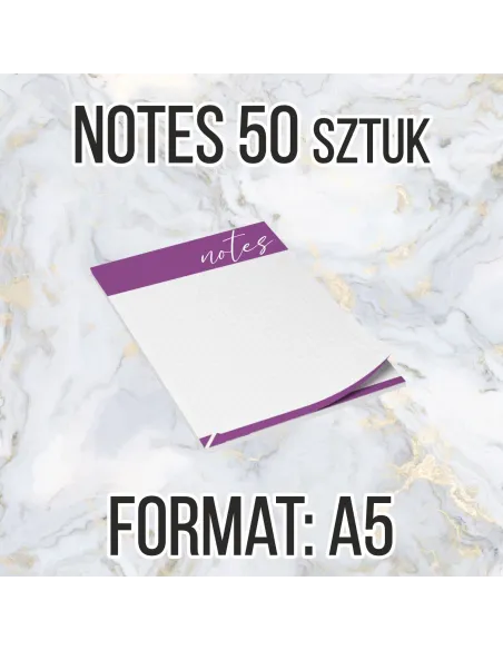 Notesy Reklamowe A5 25 50szt – Str 50szt + Projekt Gratis