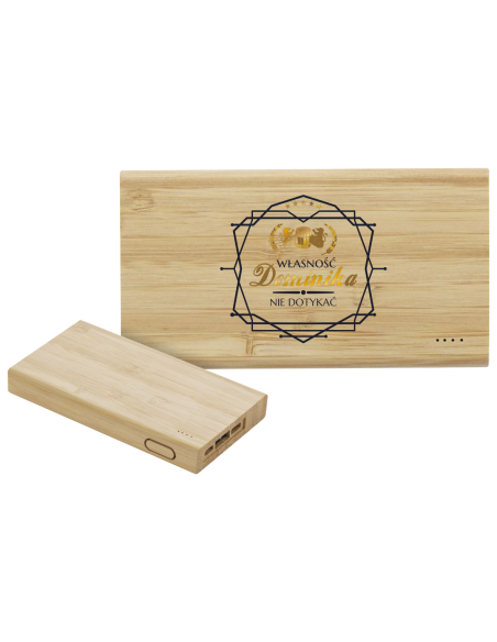 Upominek na DZIEŃ BABCI Powerbank z Własnym PROJEKTEM Nadrukiem UV Grafika