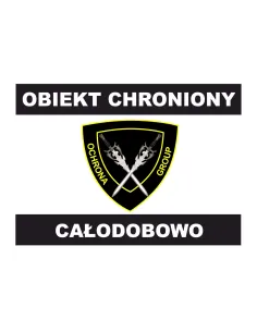 Tablica Informacyjna Obiekt Chroniony – Całodobowo