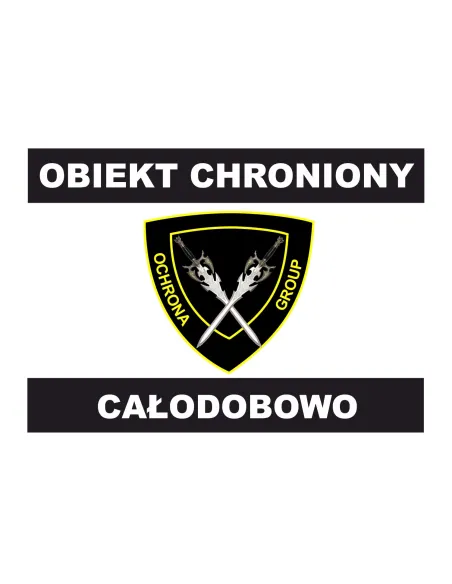 Tablica Informacyjna Obiekt Chroniony – Całodobowo