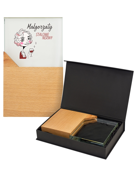 Personalizowany Upominek DZIEŃ TATY Trofeum z NADRUKIEM UV Dowolną GRAFIKĄ