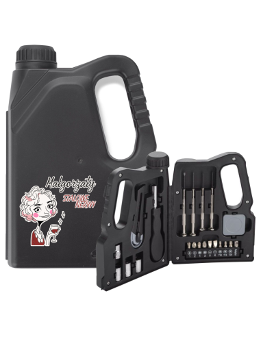 Świąteczny PREZENT Zestaw Narzędzi z Dowolnym Nadrukiem UV Grafiką Logo