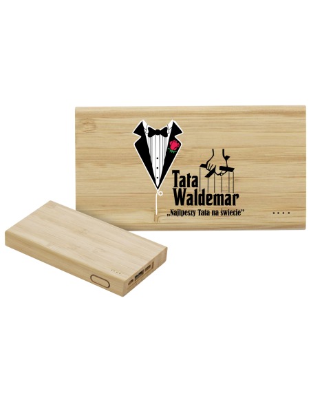Wyjątkowy PREZENT Powerbank na WIECZÓR PANIEŃSKI z Nadrukiem UV Grafiką