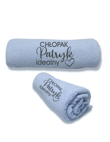 Ręcznik z Haftem – Super Chłopak Prezent Dzień Chłopaka