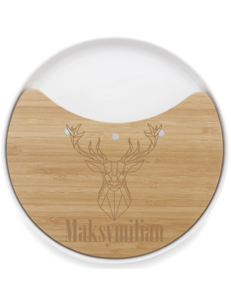 Deska do serów Personalizowany Prezent z Grawerem IMIENIEM NAPISEM