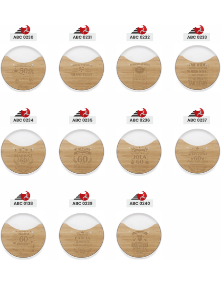 Deska do serów Personalizowany Grawerowany Upominek NA ROCZNICĘ ŚLUBU