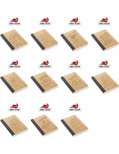 Notes A5 80 kartek Personalizowany Prezent z Grawerem NA WALENTYNKI