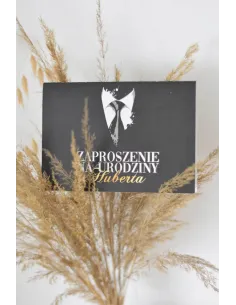 Zaproszenia Urodzinowe z Dowolnym Projektem – Garnitur