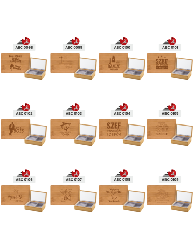 Pudełko na biżuterię Personalizowany Grawerowany Upominek