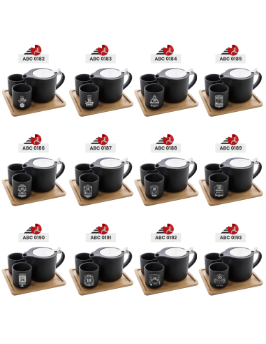 Zestaw do herbaty Personalizowany Grawerowany Upominek