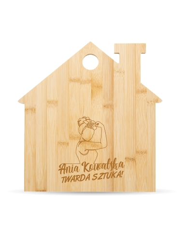 Deska do krojenia Personalizowany Prezent z Grawerem NA DZIEŃ KOBIET