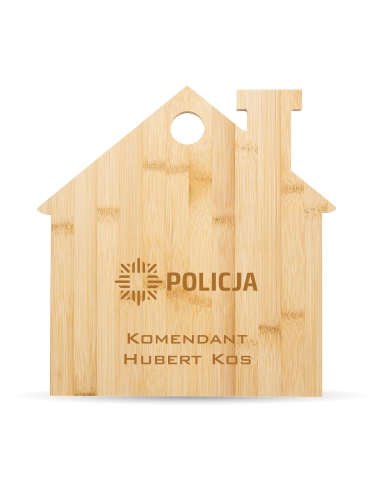 Deska do krojenia Wyjątkowy Prezent z Indywidualnym Grawerem DLA POLICJANTA