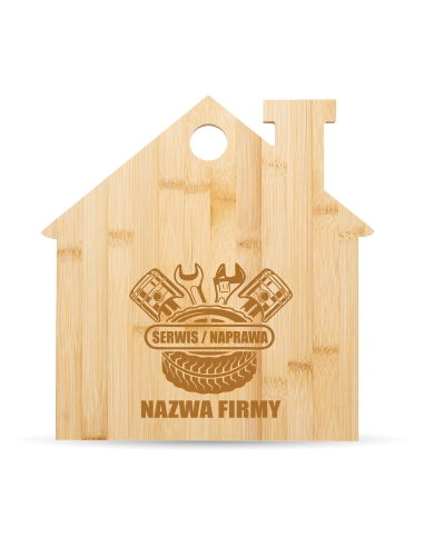 Deska do krojenia Personalizowany Prezent z Grawerem NAZWA FIRMY LOGO