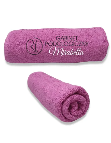 Ręcznik z Haftem Prezent na Dzień Kobiet Gabinet Imię