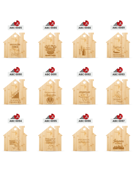 Deska do krojenia Personalizowany Prezent z Grawerem NAZWA FIRMY LOGO