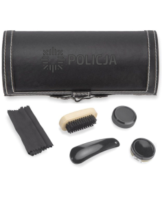 Zestaw do pielęgnacji butów Personalizowany Prezent z Grawerem POLICJA