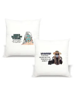 Poduszka z Nadrukiem Śmieszny Personalizowany – Prezent