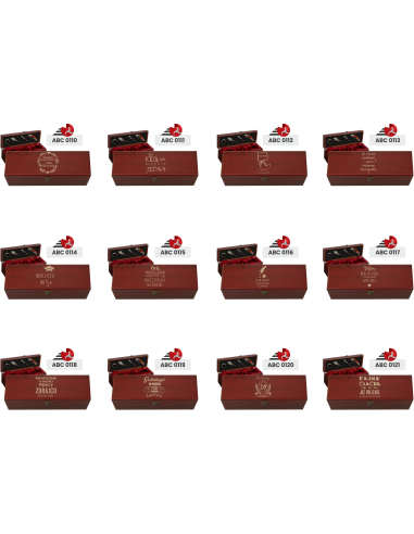 Skrzynka na wino Personalizowany Prezent z Grawerem Z TWOIM LOGO NAPISEM