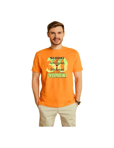 Koszulka z Nadrukiem na Urodziny 30 40 50 60 Słodki Jak