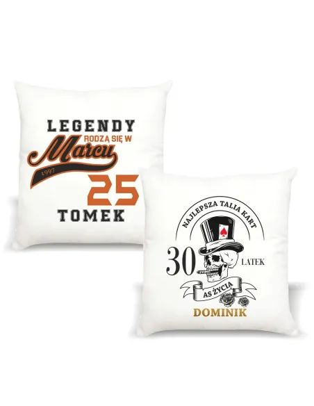 Foto Poduszka Personalizowany z Nadrukiem na Prezent