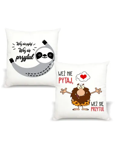 Poduszka z Nadrukiem Personalizowany Weź Nie Pytaj