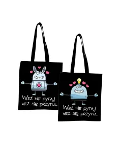 Eko Torba Personalizowany z Nadrukiem na Prezent z Projektem