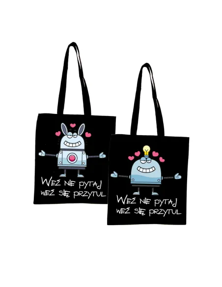 Eko Torba Personalizowany z Nadrukiem na Prezent z Projektem