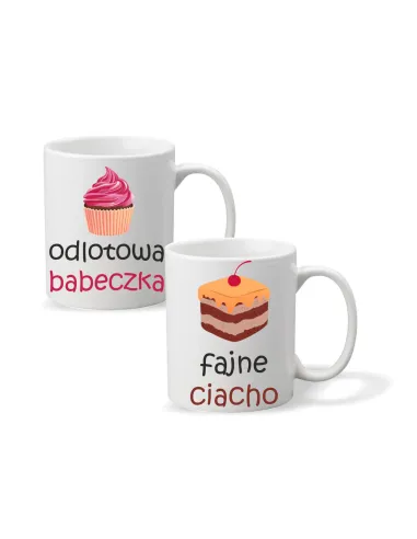 Kubek z Nadrukiem dla Małżeństwa Pary Personalizowany