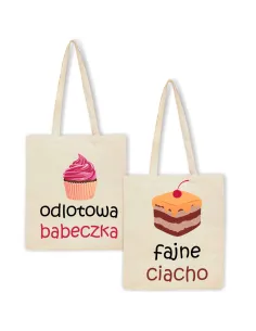 Eko Torba Nadrukiem Małżeństwa Pary Personalizowany