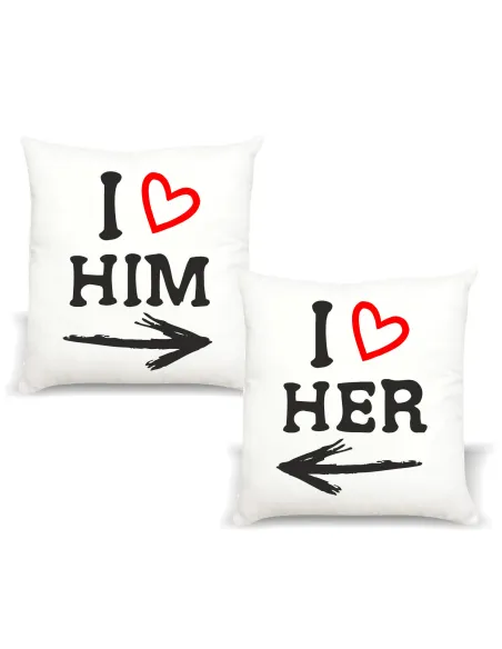 Poduszka z Nadrukiem Małżeństwa Pary Personalizowany