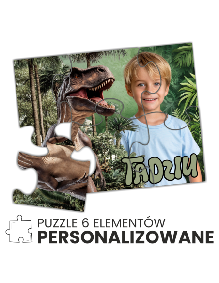 PUZZLE A5 dziecięce 6 elementów PERSONALIZOWANE zdjęcie