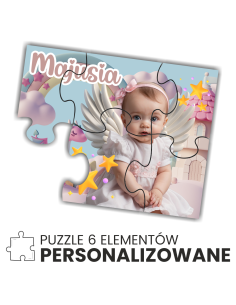 puzzle A5 6 elementów DLA DZIECKA własny projekt