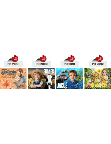 PUZZLE A5 dziecięce 6 elementów PERSONALIZOWANE zdjęcie