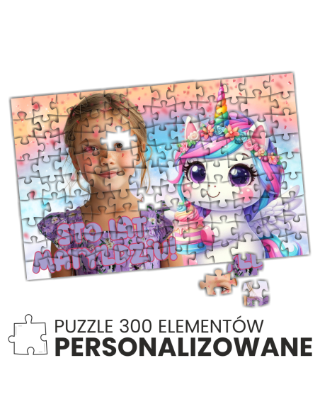 puzzle ze zdjęciem A3 300 elementów 30x40cm własny nadruk UV IDEALNE NA PREZENT