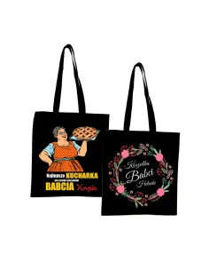Eko Torba Nadrukiem dla Babci Personalizowany z Nadrukiem