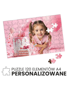 FOTO PUZZLE A4 ze zdjęcia FOTOPUZZLE 120 elementów