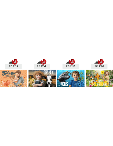 personalizowane puzzle magnetyczne 126 elementów foto + tekst 27,5x18,5cm UV