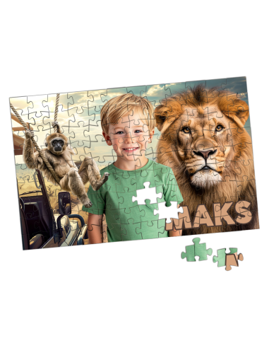 FOTO PUZZLE A4 ze zdjęcia FOTOPUZZLE 120 elementów