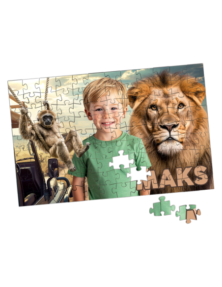 FOTO PUZZLE A4 ze zdjęcia FOTOPUZZLE 120 elementów