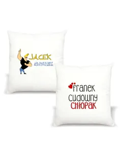 Poduszka Personalizowany z Nadrukiem Imieniem Największy