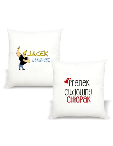 Poduszka Personalizowany z Nadrukiem Imieniem Największy