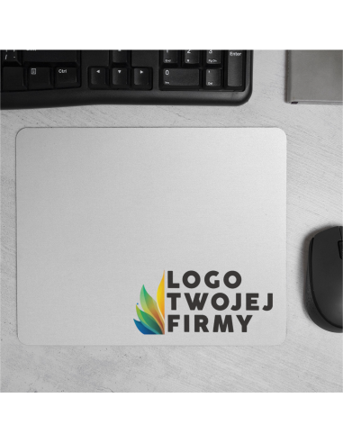 PODKŁADKA POD MYSZ Z NADRUKIEM FOTO LOGO REKLAMOWA 26x19cm 10szt