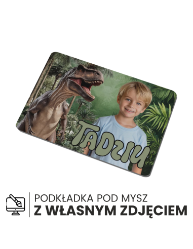 podkładka pod mysz Z WŁASNYM NADRUKIEM logo prezent zdjęcie