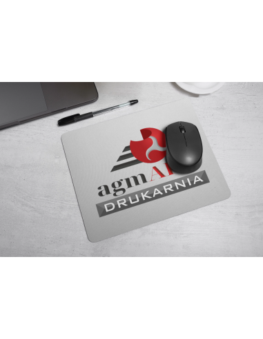 PODKŁADKA POD MYSZ Z NADRUKIEM FOTO LOGO REKLAMOWA 26x19cm 10szt